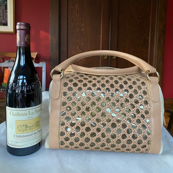 Vintage 2000’s Sabrina Scala Handbag 👜 All Season Hand-woven Bag - Picture 9 of 15